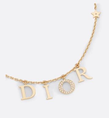 dior necklace revolution|dio gold finish necklace.